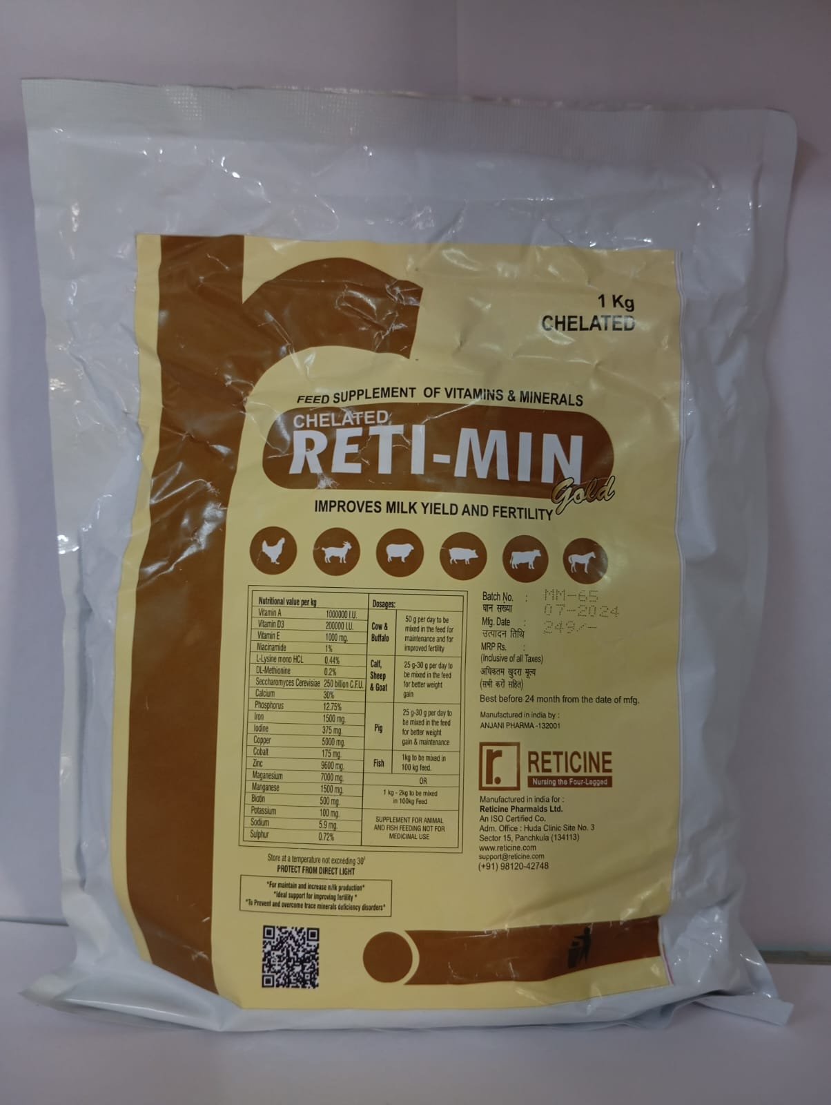 RETI-MIN GOLD 1 KG
